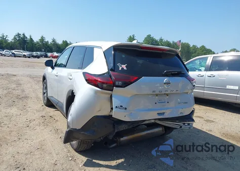 2021 Nissan Rogue Sv Intelligent Awd из США, поврежденный, VIN 5N1AT3BB9MC710316